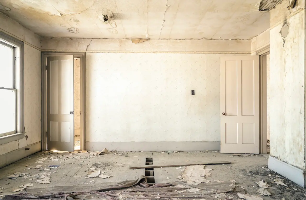 Waste disposal crew managing a cleanout project in Lakeville